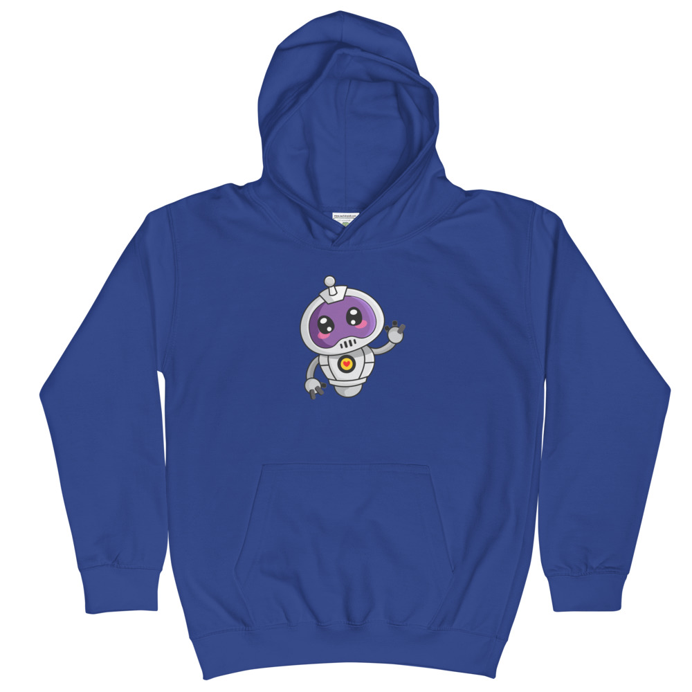 Robot Hoodie | Blue