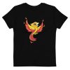 Phoenix Bird Kids T-shirt | Black