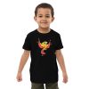 Phoenix Bird Kids T-shirt | Black